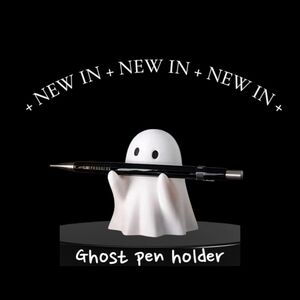 White Ghost Pen Holder